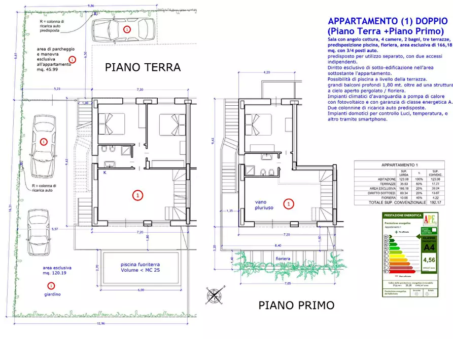Immagine 11 di Appartamento in vendita  a Massa