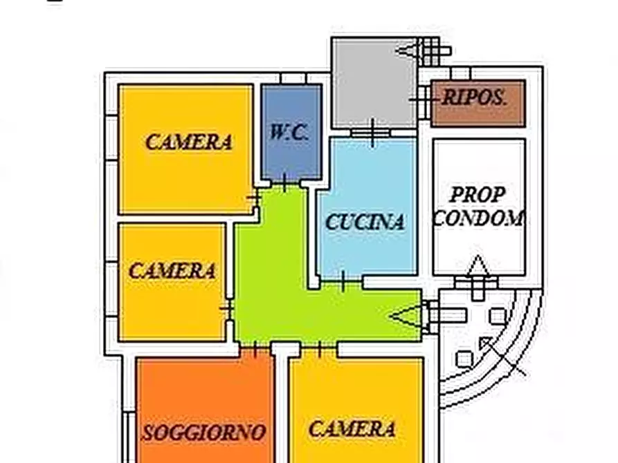 Immagine 11 di Appartamento in affitto  a Pisa