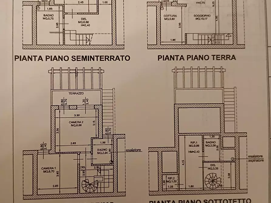 Immagine 20 di Villetta a schiera in vendita  a Massa