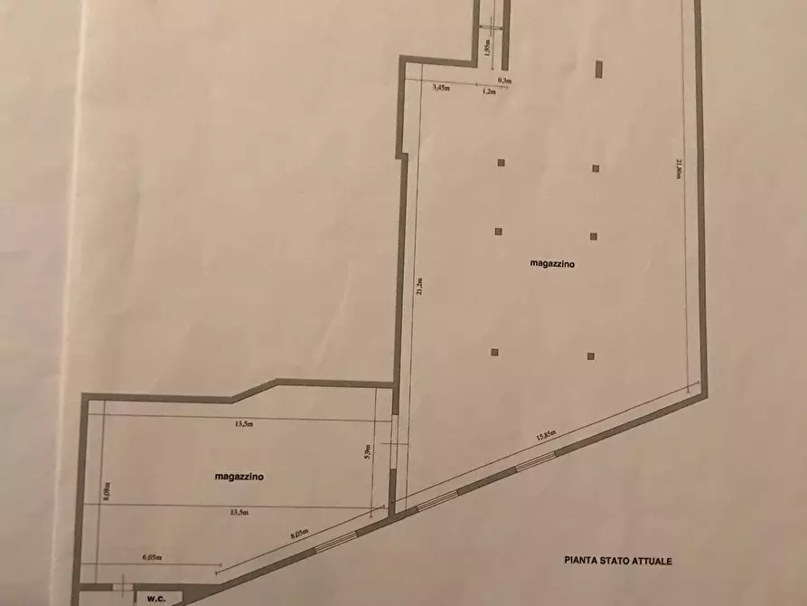 Immagine 5 di Locale commerciale in vendita  a Ponsacco