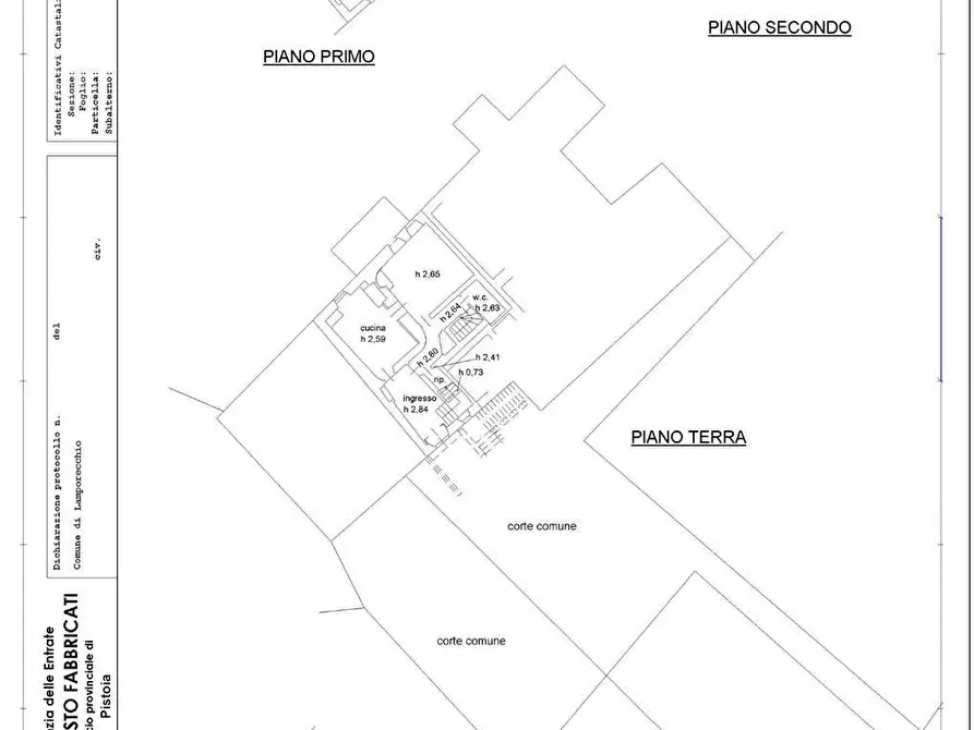 Immagine 35 di Terratetto in vendita  a Lamporecchio