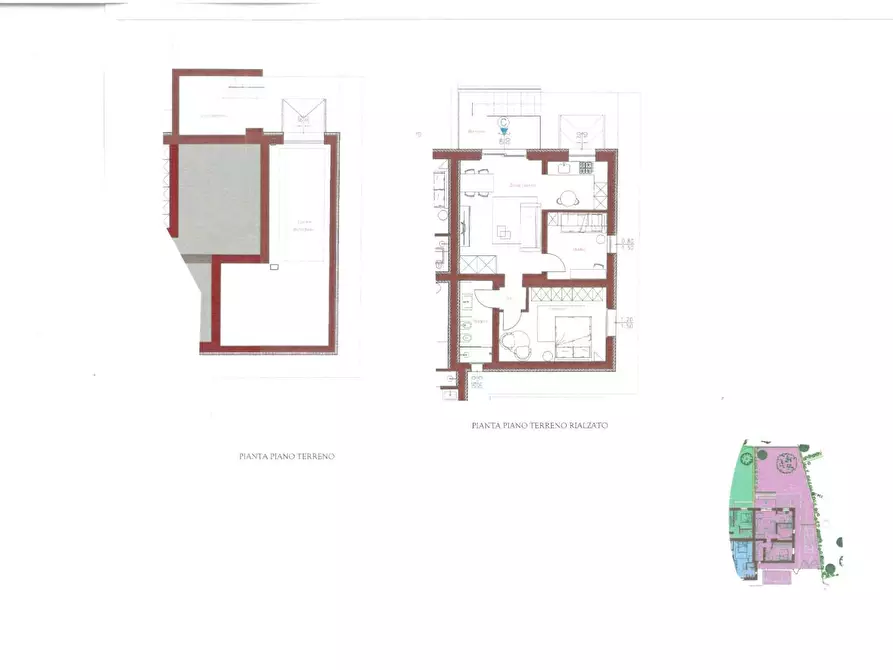 Immagine 2 di Appartamento in vendita  a Monteriggioni