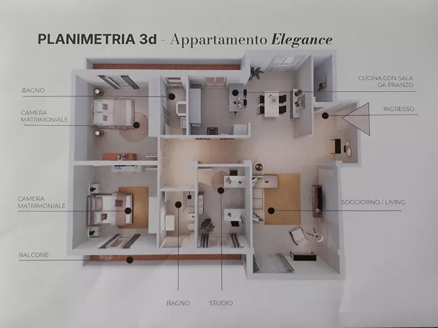 Immagine 62 di Appartamento in vendita  a Pontedera