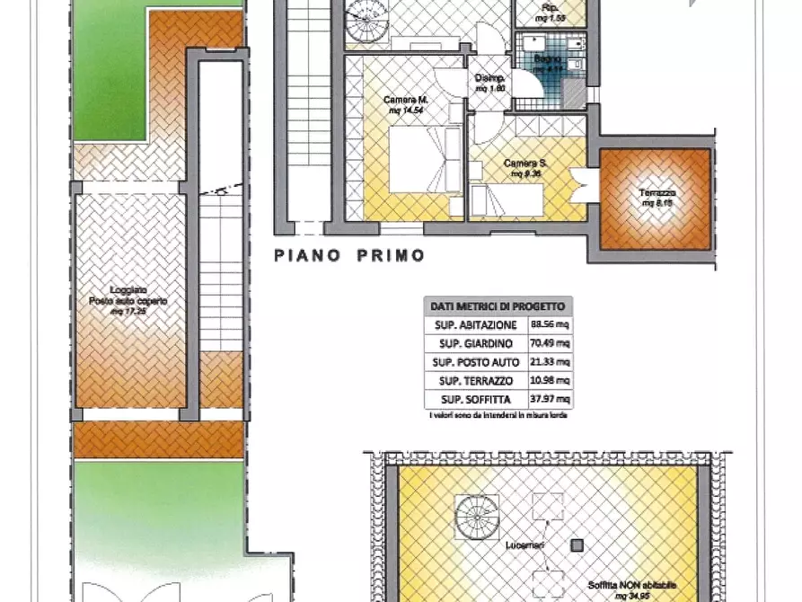 Immagine 4 di Appartamento in vendita  a Casciana Terme Lari