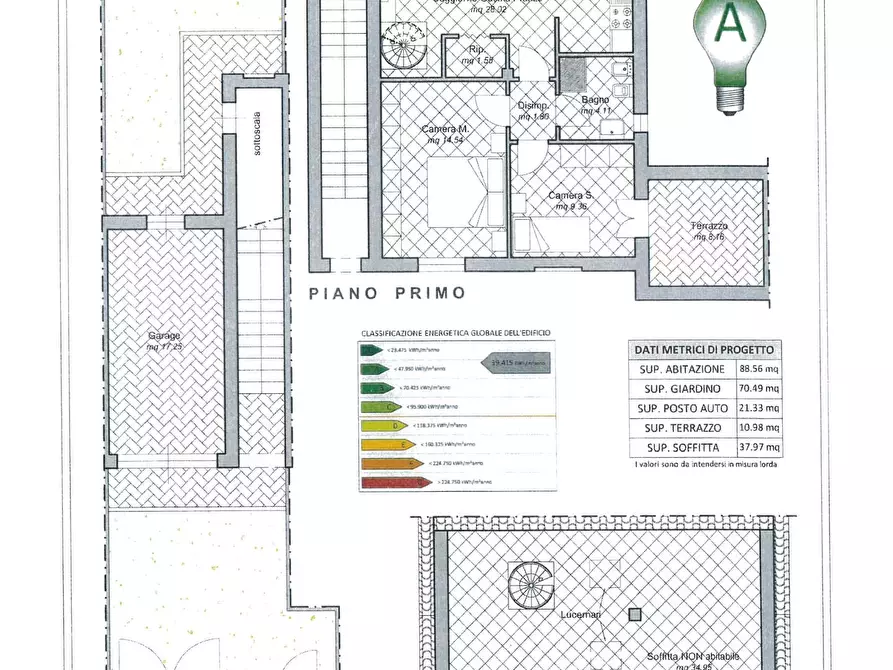 Immagine 3 di Appartamento in vendita  a Casciana Terme Lari