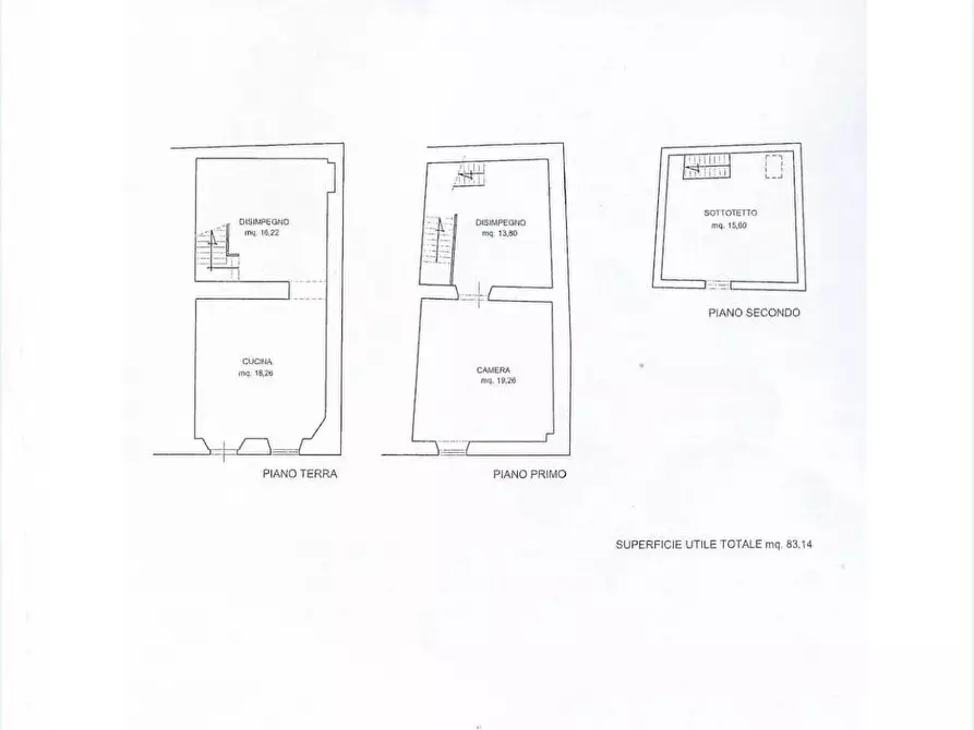 Immagine 1 di Terratetto in vendita  a Vecchiano