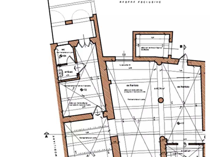 Immagine 1 di Appartamento in vendita  a Buti