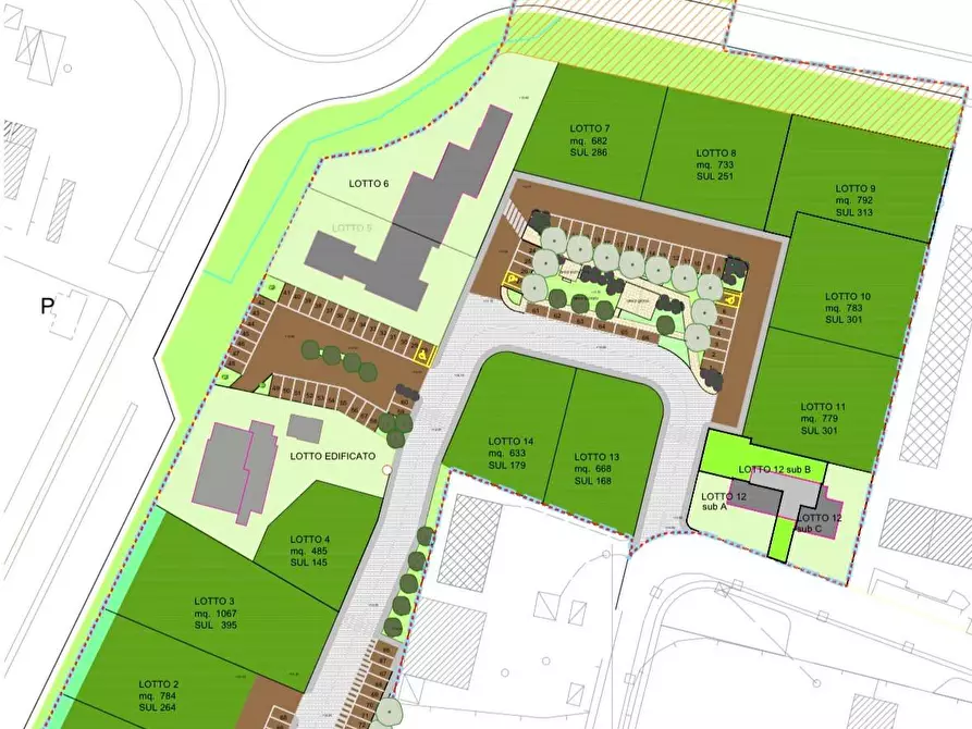 Immagine 1 di Terreno residenziale in vendita  a Pontedera