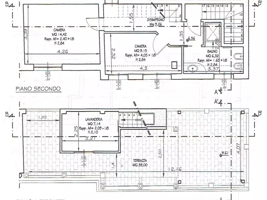 Immagine 68 di Casa bifamiliare in vendita  a Viareggio