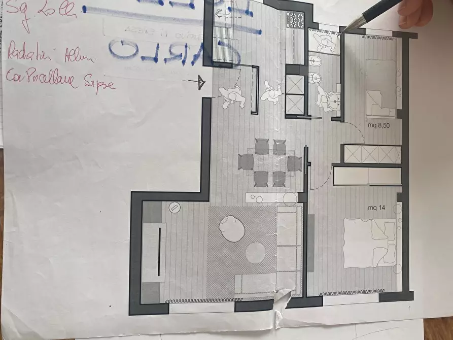 Immagine 27 di Mansarda in vendita  a Viareggio