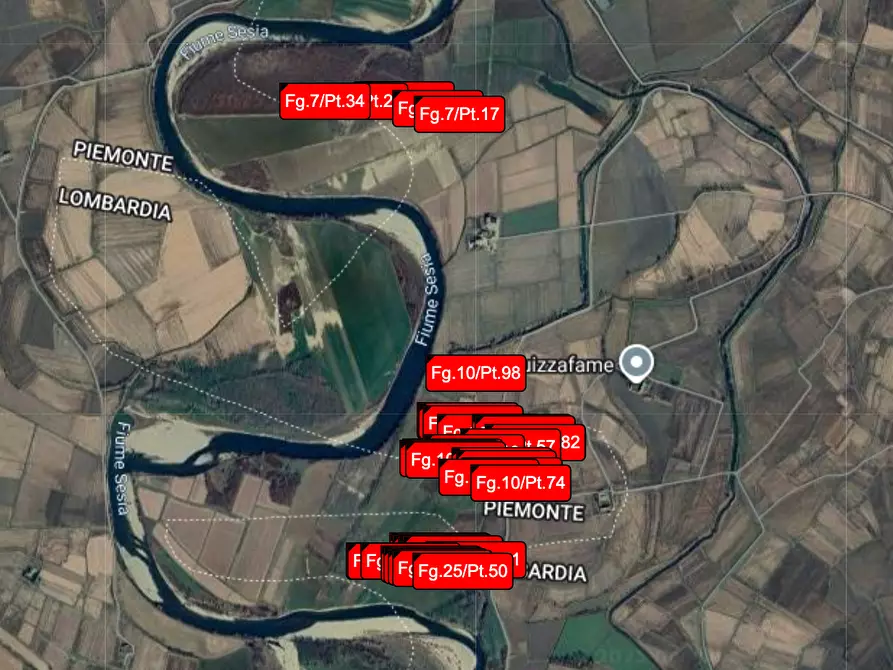 Immagine 1 di Terreno agricolo in vendita  a Rosasco