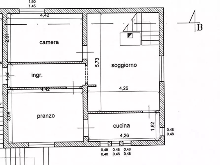 Immagine 30 di Casa trifamiliare in vendita  a Vicopisano