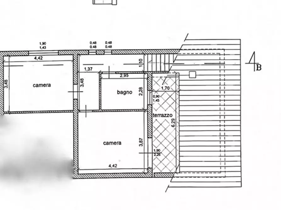 Immagine 31 di Casa trifamiliare in vendita  a Vicopisano
