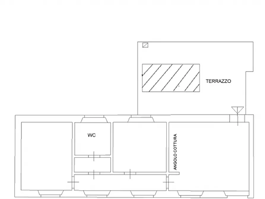 Immagine 1 di Appartamento in vendita  a Lucca