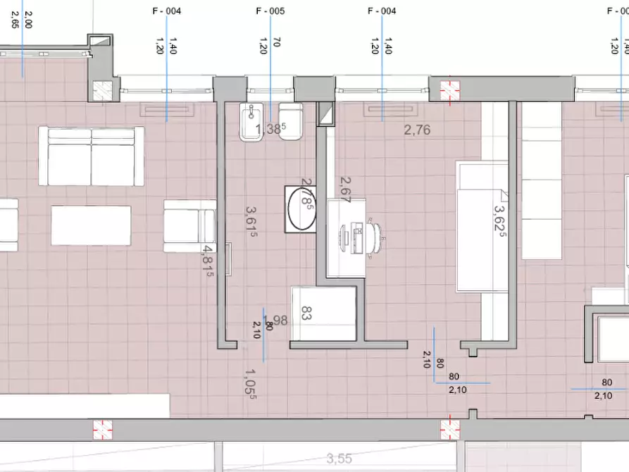 Immagine 3 di Appartamento in vendita  a Capraia E Limite