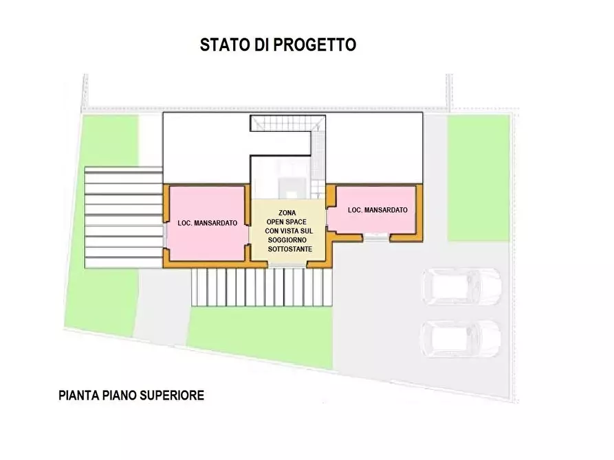 Immagine 2 di Casa semindipendente in vendita  a Carrara