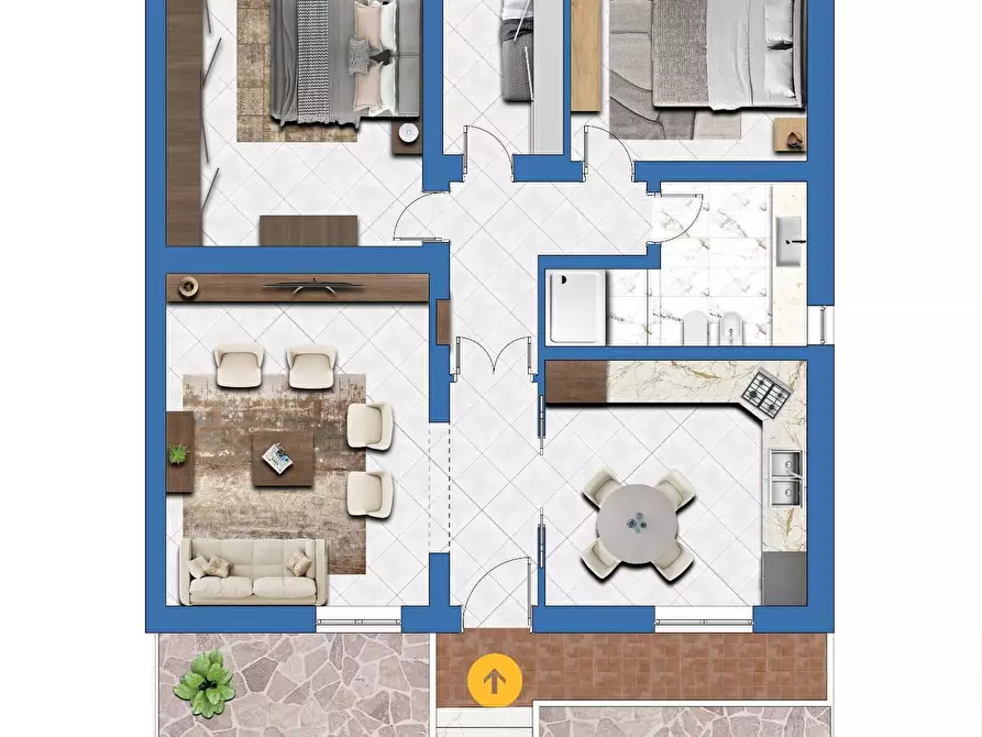 Immagine 21 di Appartamento in vendita  a Pisa