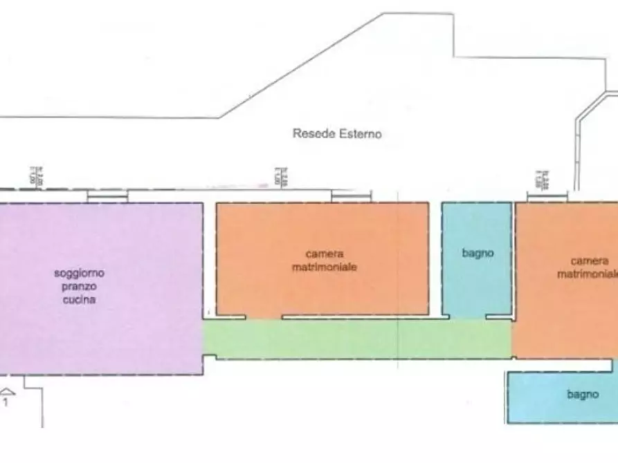 Immagine 18 di Appartamento in vendita  a Siena