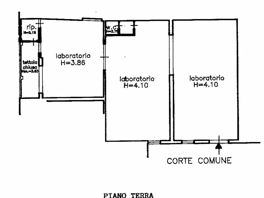 Immagine 1 di Laboratorio in vendita  a Cascina