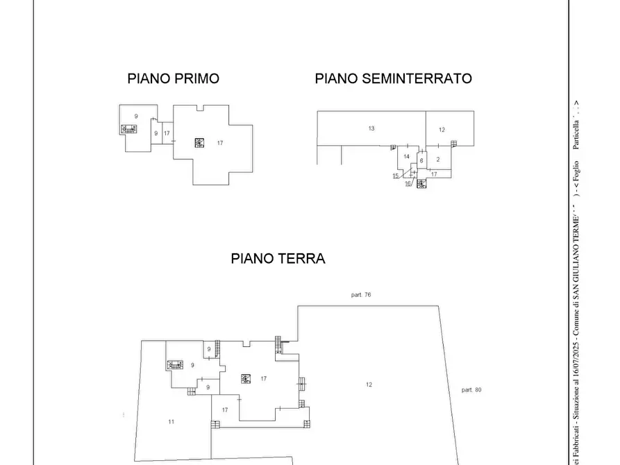 Immagine 19 di Casa bifamiliare in vendita  a San Giuliano Terme
