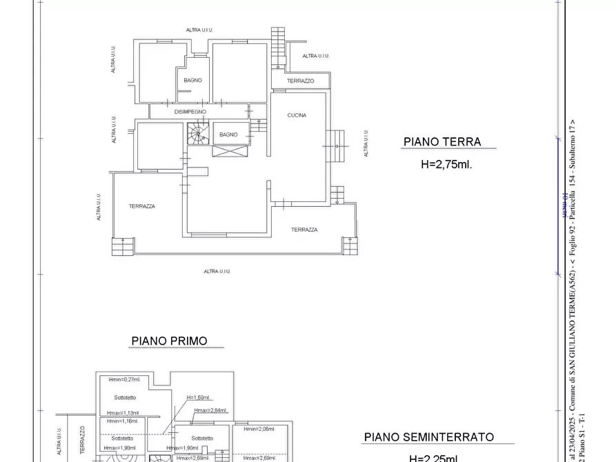 Immagine 21 di Casa bifamiliare in vendita  a San Giuliano Terme
