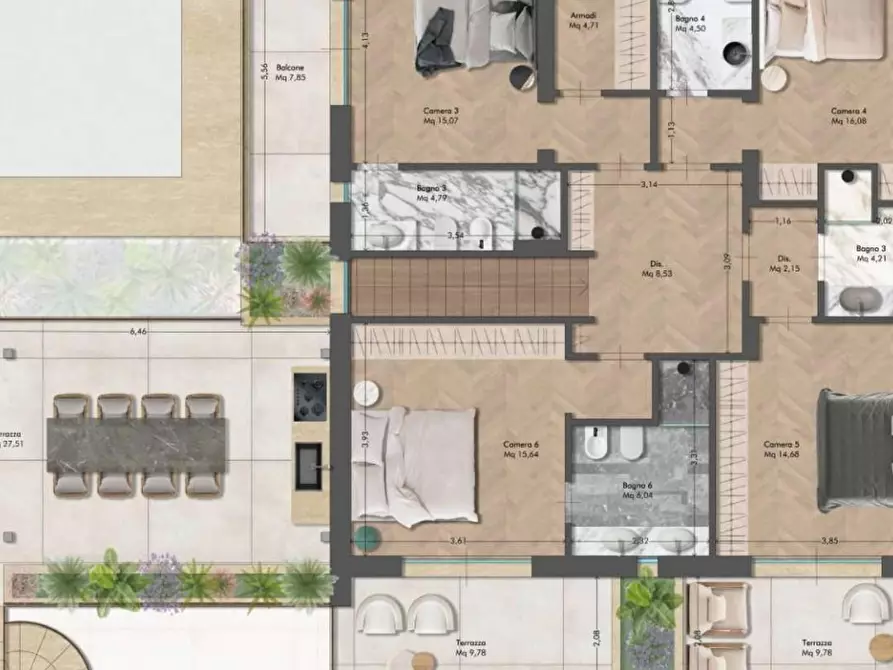 Immagine 1 di Casa indipendente in vendita  a Forte Dei Marmi