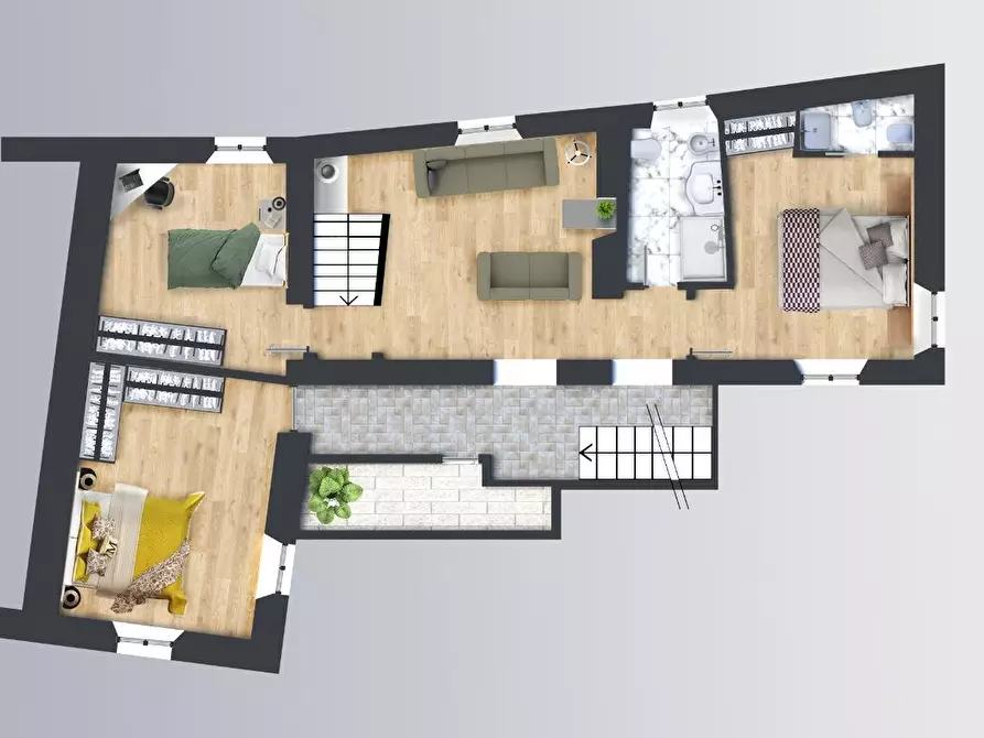 Immagine 18 di Casa semindipendente in vendita  a Levanto