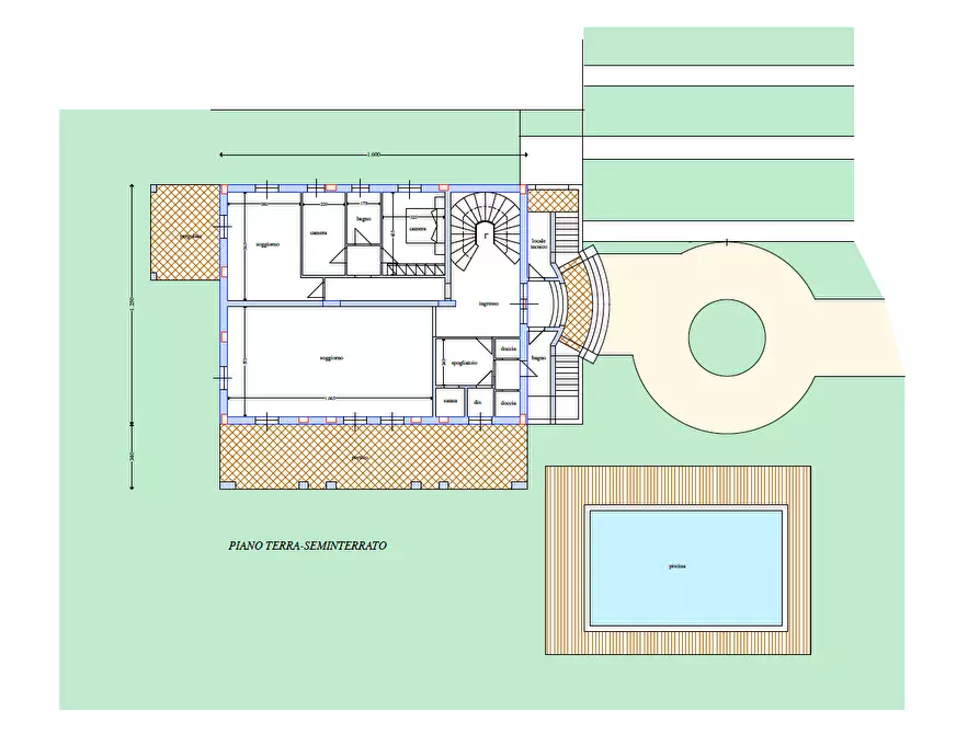 Immagine 7 di Villa in vendita  a Castelnuovo Magra