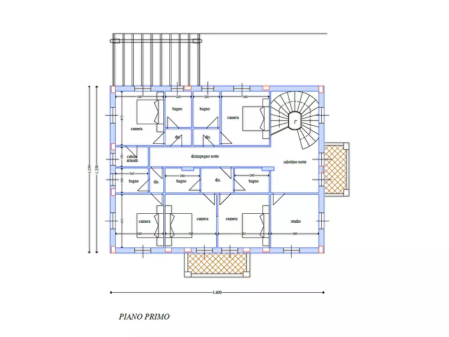 Immagine 6 di Villa in vendita  a Castelnuovo Magra