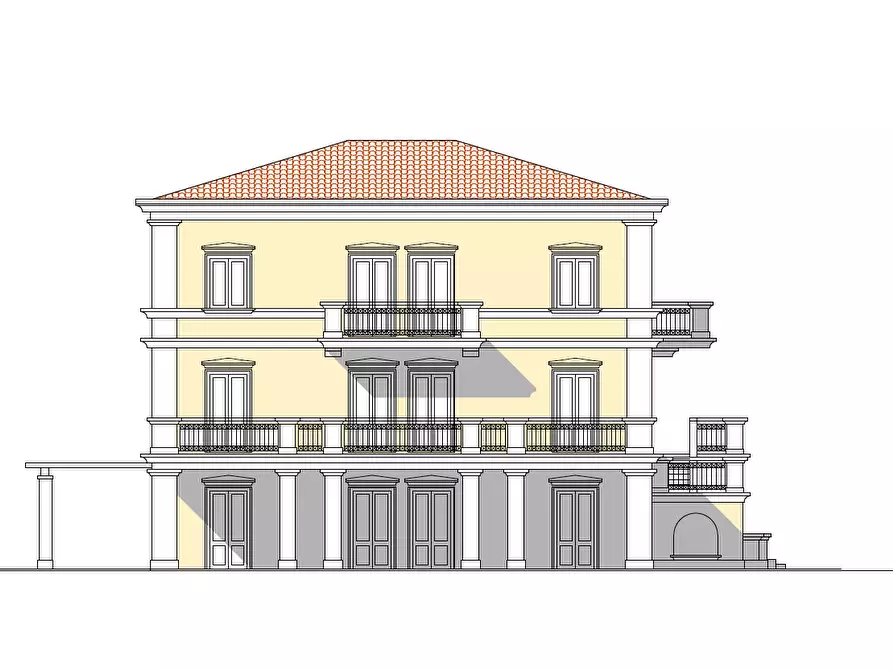 Immagine 2 di Villa in vendita  a Castelnuovo Magra