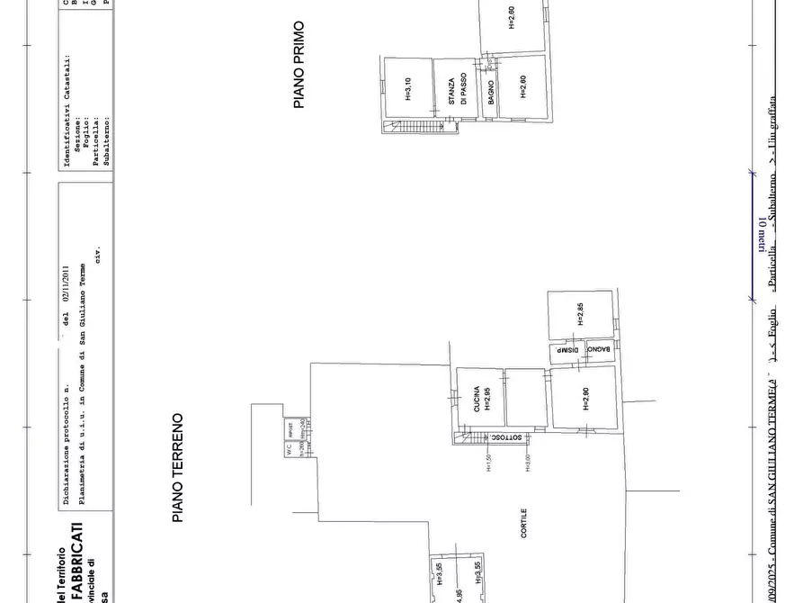 Immagine 29 di Terratetto in vendita  a San Giuliano Terme
