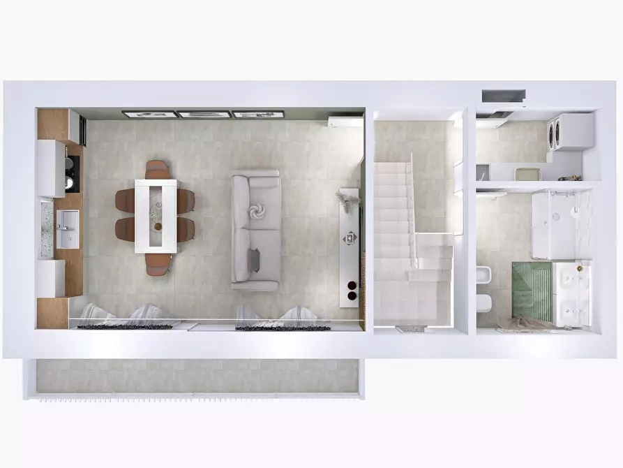 Immagine 7 di Terratetto in vendita  a Lucca