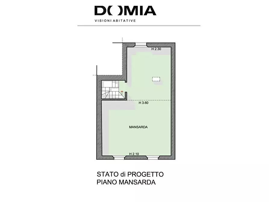 Immagine 2 di Porzione di casa in vendita  a Cascina