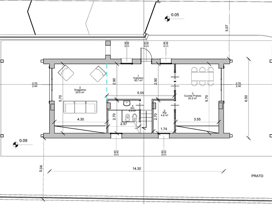 Immagine 10 di Casa indipendente in vendita  a Massa