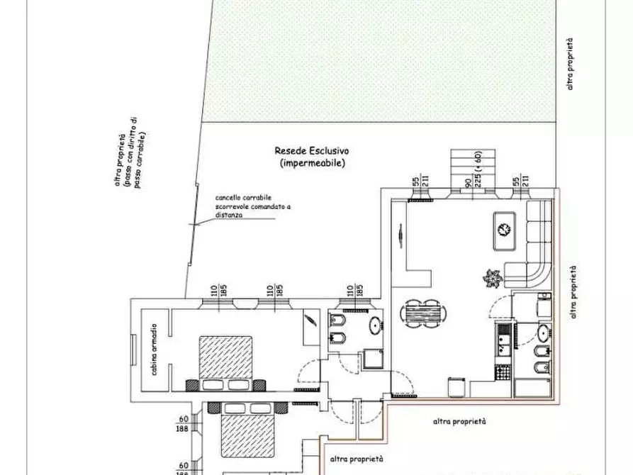 Immagine 1 di Villa in vendita  a Pisa