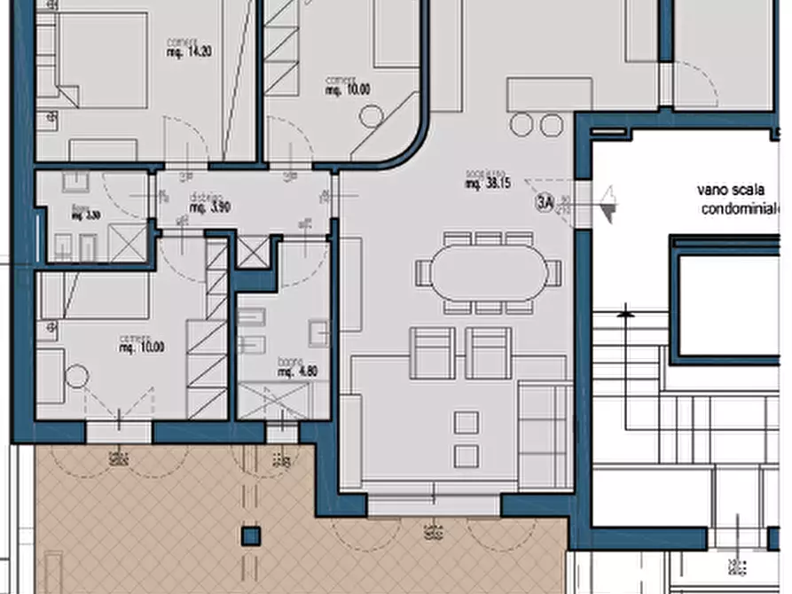 Immagine 2 di Mansarda in vendita  a Empoli