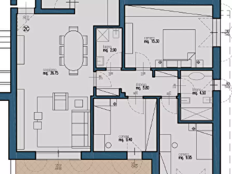 Immagine 5 di Appartamento in vendita  a Empoli