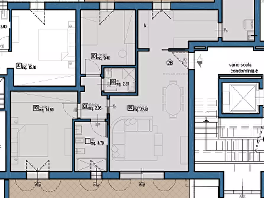 Immagine 3 di Appartamento in vendita  a Empoli
