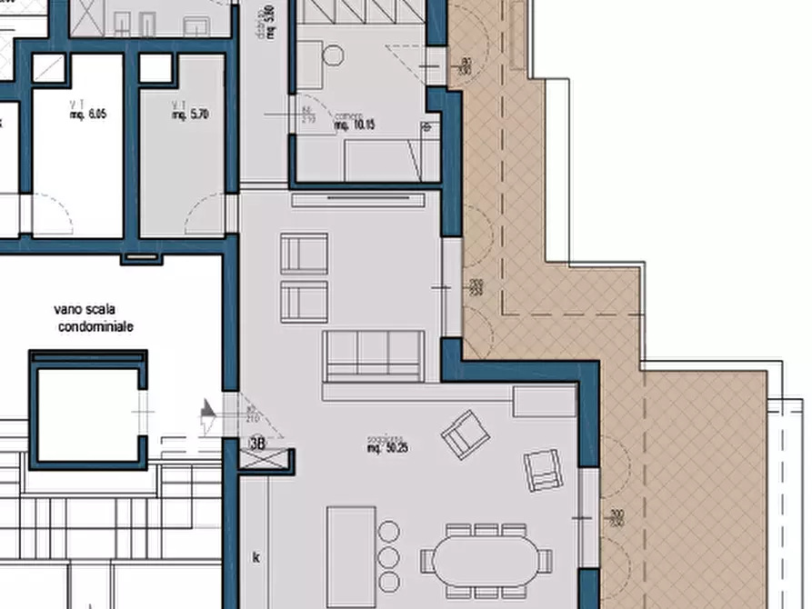 Immagine 2 di Mansarda in vendita  a Empoli