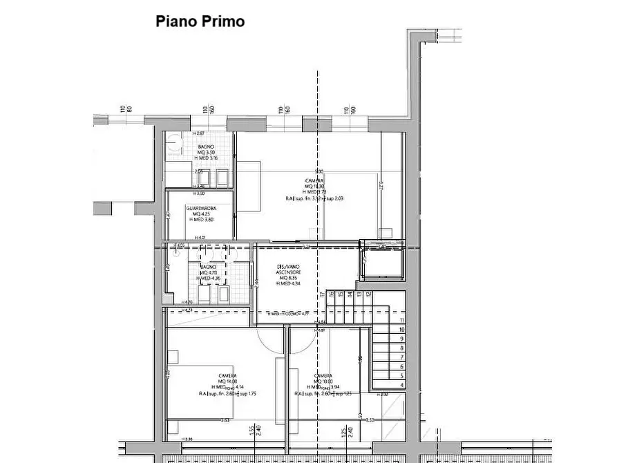 Immagine 5 di Porzione di casa in vendita  a Vecchiano