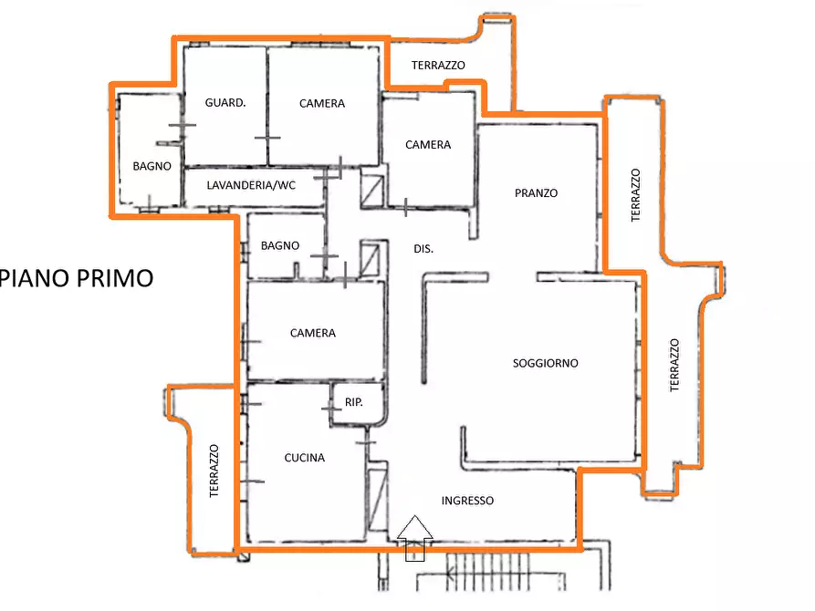 Immagine 19 di Appartamento in vendita  a Gambassi Terme