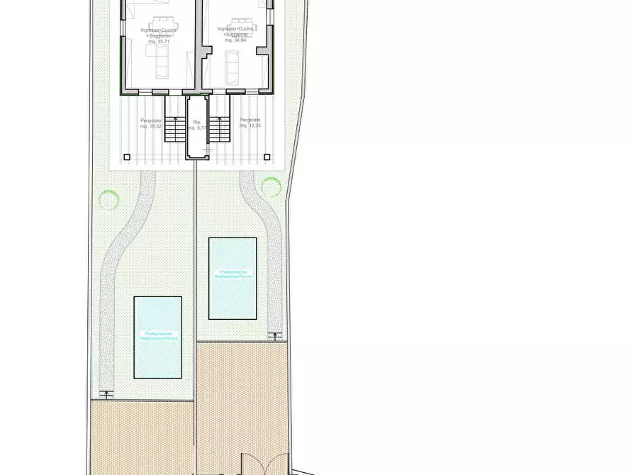 Immagine 16 di Casa bifamiliare in vendita  a Capannori