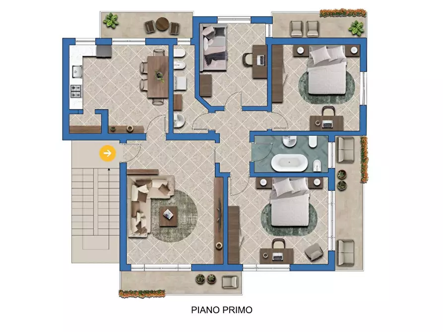 Immagine 38 di Appartamento in vendita  a Pisa