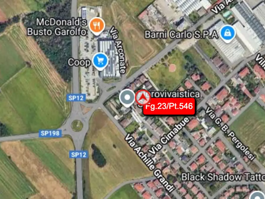 Immagine 2 di Garage in vendita  a Busto Garolfo