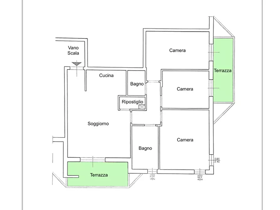 Immagine 18 di Appartamento in vendita  a Empoli