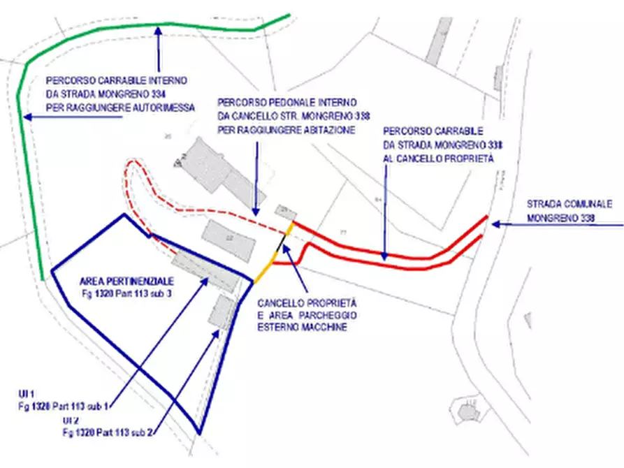 Immagine 3 di Villa in vendita  a Torino