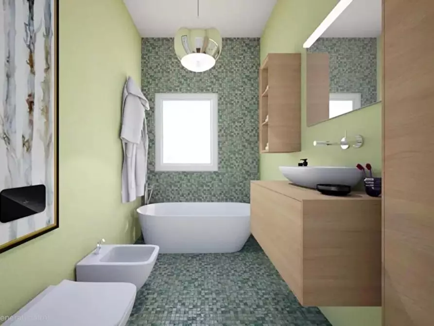 Immagine 9 di Casa bifamiliare in vendita  a San Giuliano Terme