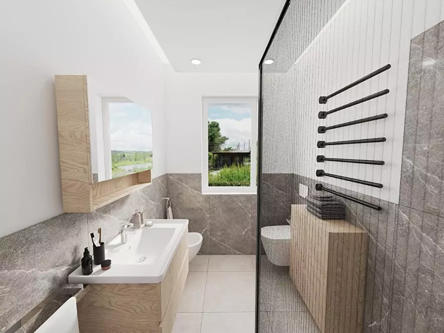 Immagine 8 di Casa bifamiliare in vendita  a Capannori