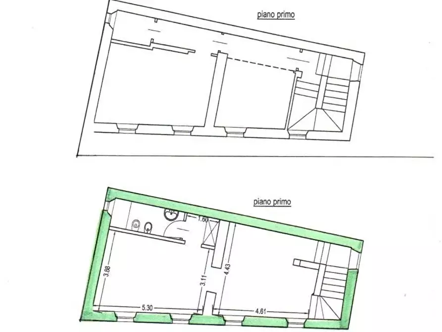 Immagine 1 di Appartamento in vendita  a Colle Di Val D'elsa