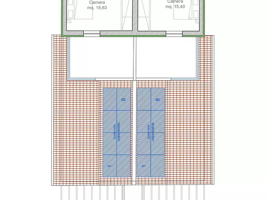 Immagine 8 di Casa bifamiliare in vendita  a Capannori